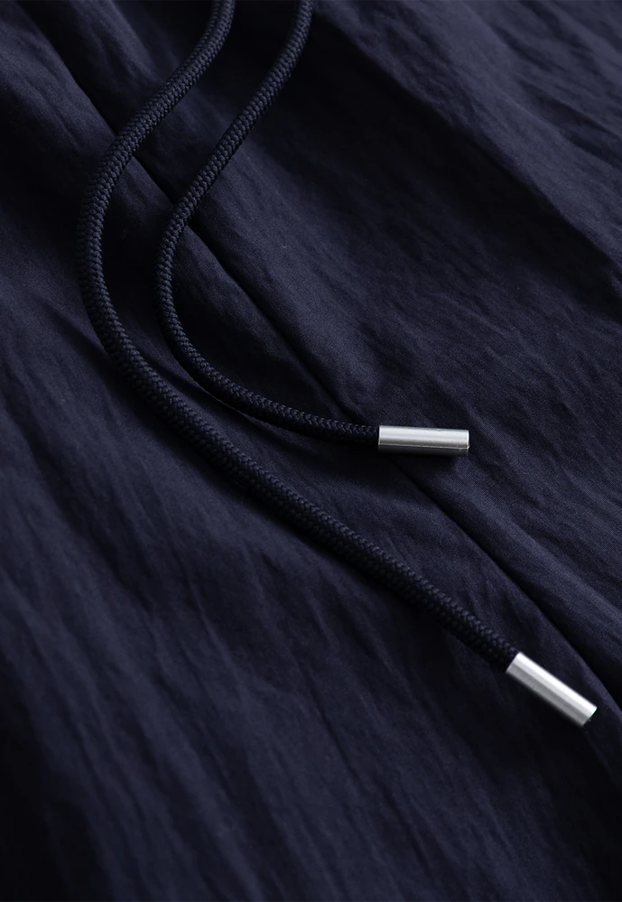 Drawstring Wide-Leg Pants