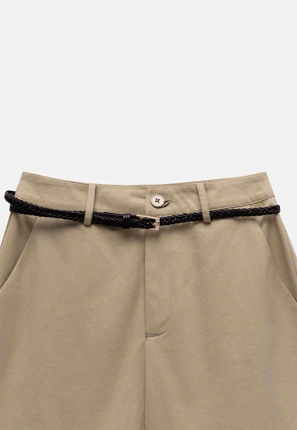 Women's High Waist Tailored Shorts