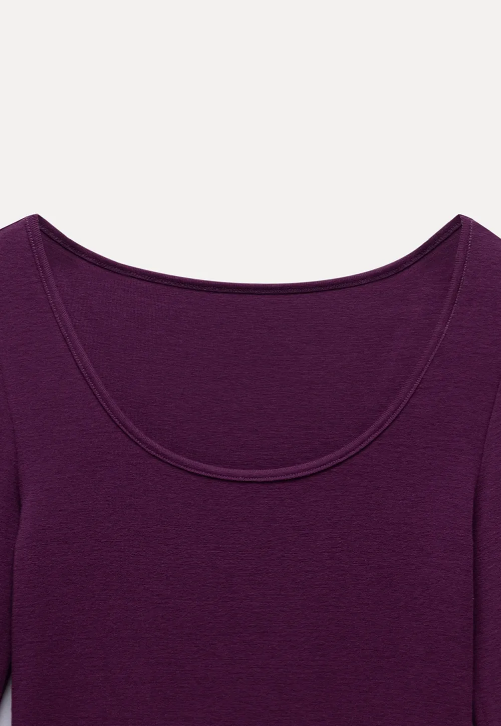 Women's Scoop-Neck Long-Sleeve Tee