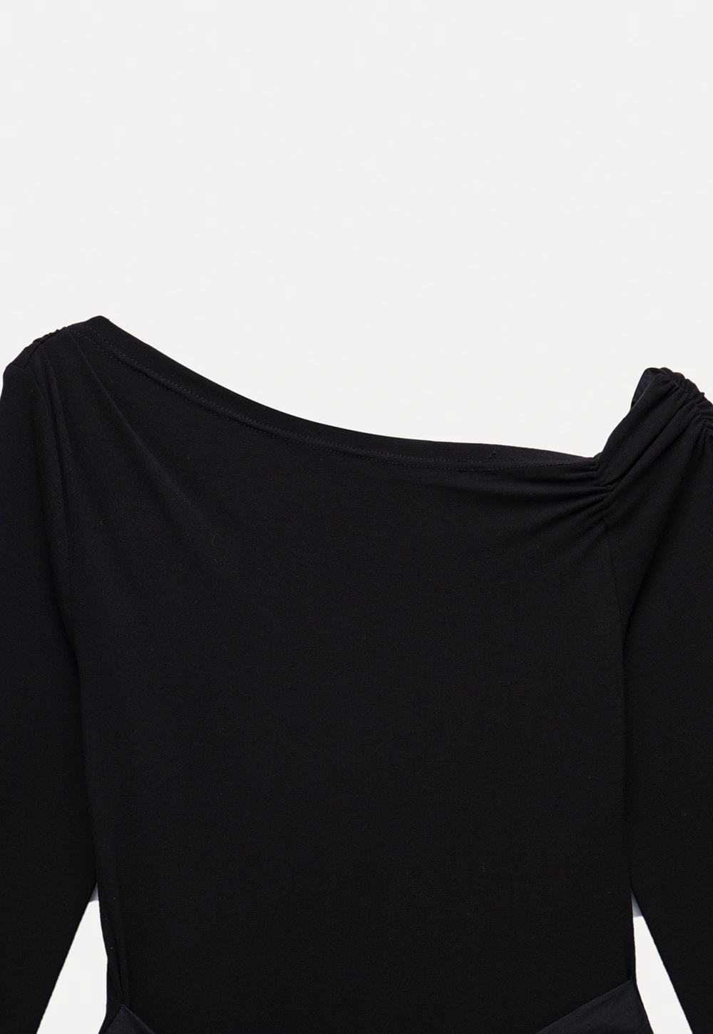 Women's Asymmetric Off-Shoulder Tie-Waist Mini Dress