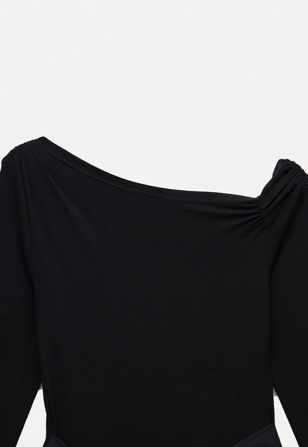 Women's Asymmetric Off-Shoulder Tie-Waist Mini Dress