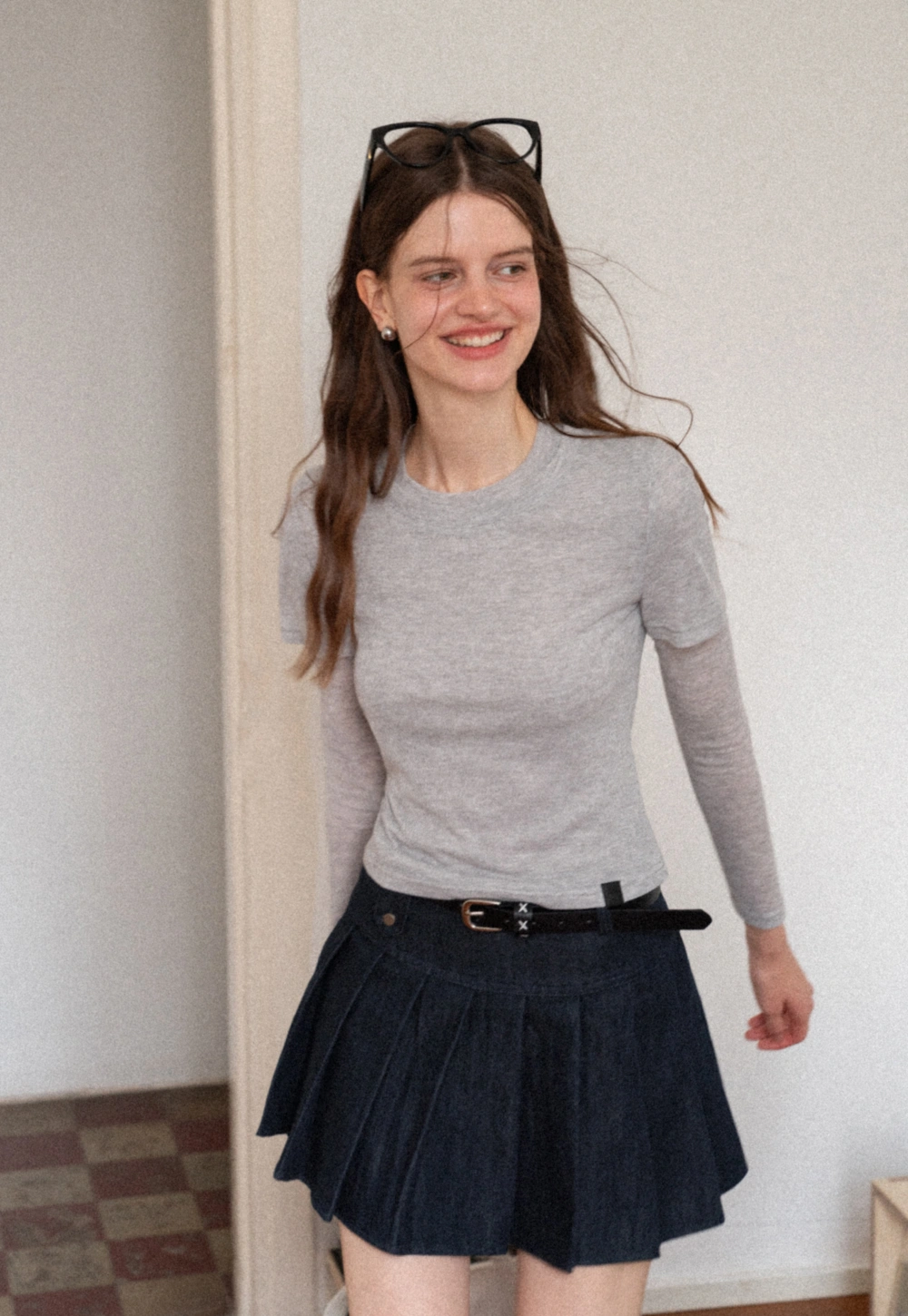 2-Piece Basic Tee Set (Long Sleeve & Short Sleeve)