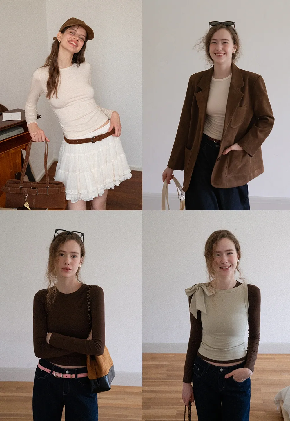 Basic Long Sleeve Crop Top