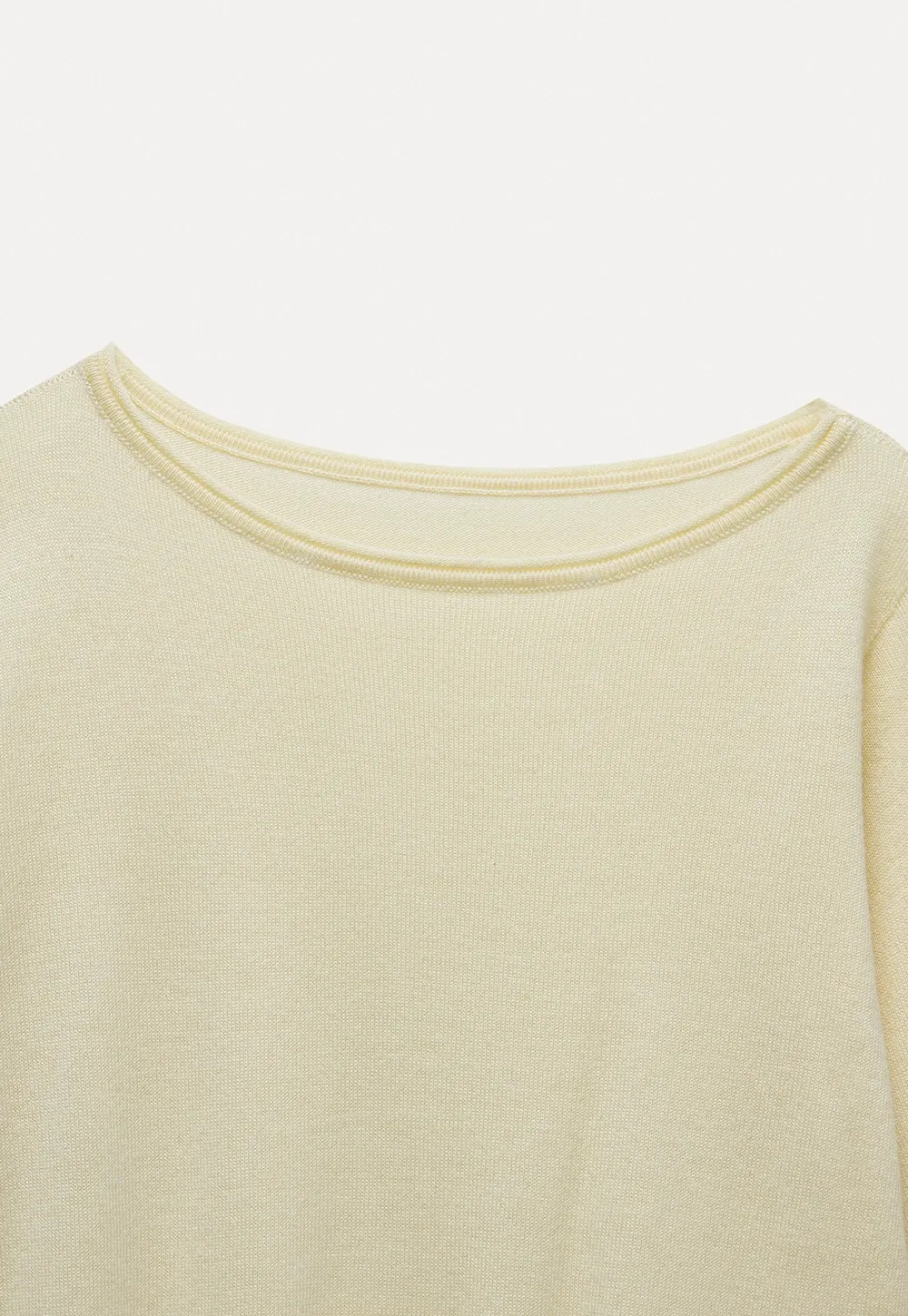 Women's One-Shoulder Long Sleeve Knit Top