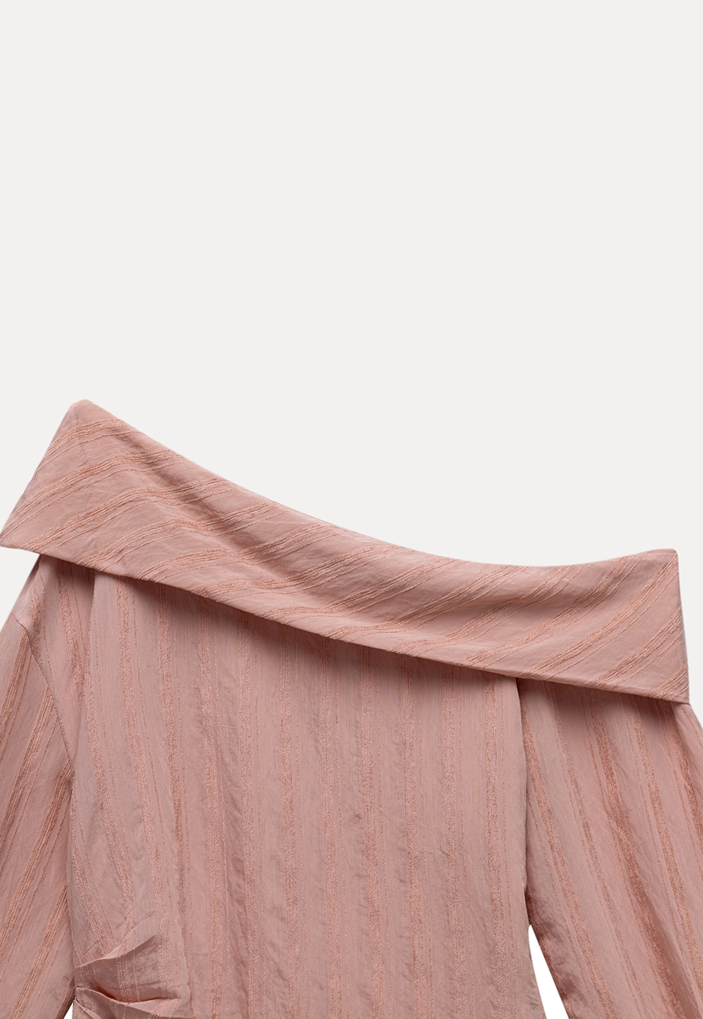 Womens Off Shoulder Tie Side Blouse