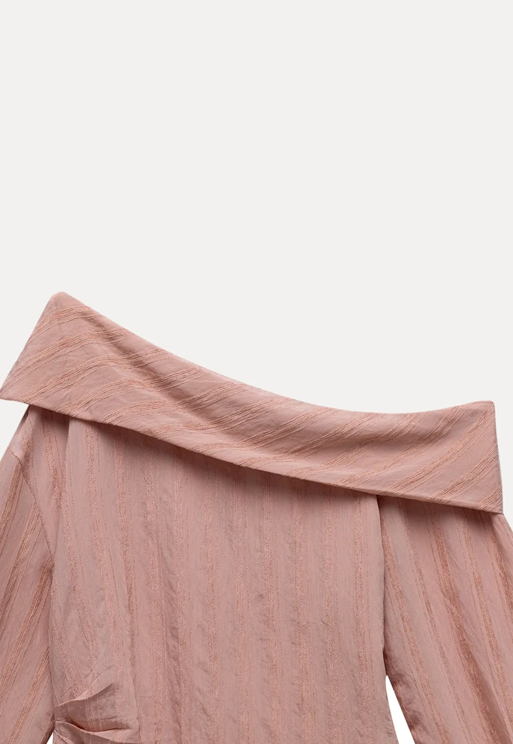 Womens Off Shoulder Tie Side Blouse