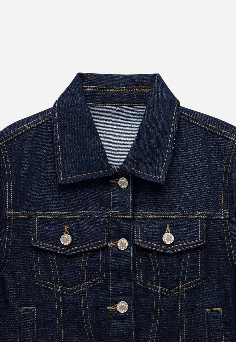 Womens Denim Jacket and Wide Leg Jeans Set