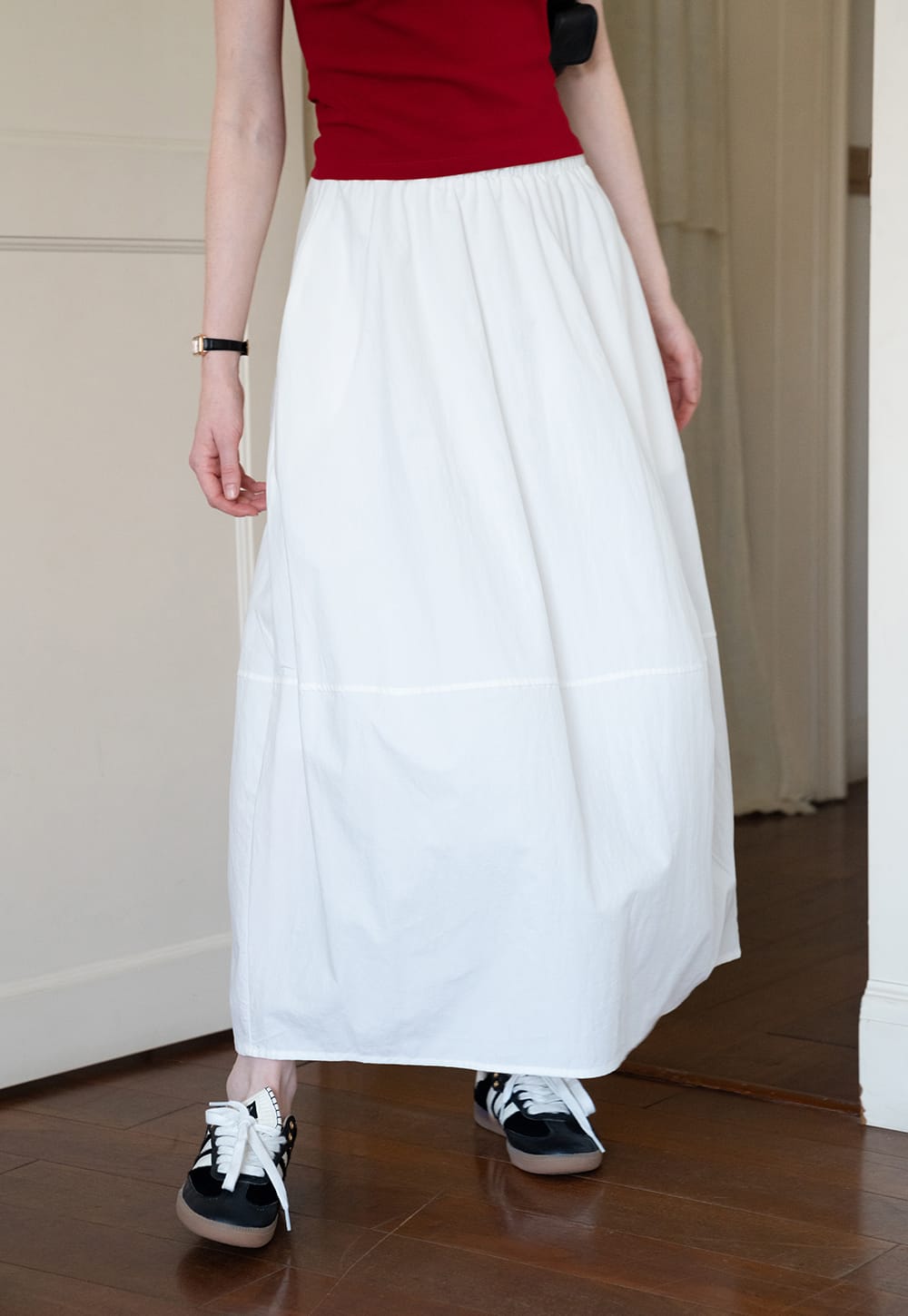 Relaxed Fit Summer Long Skirt
