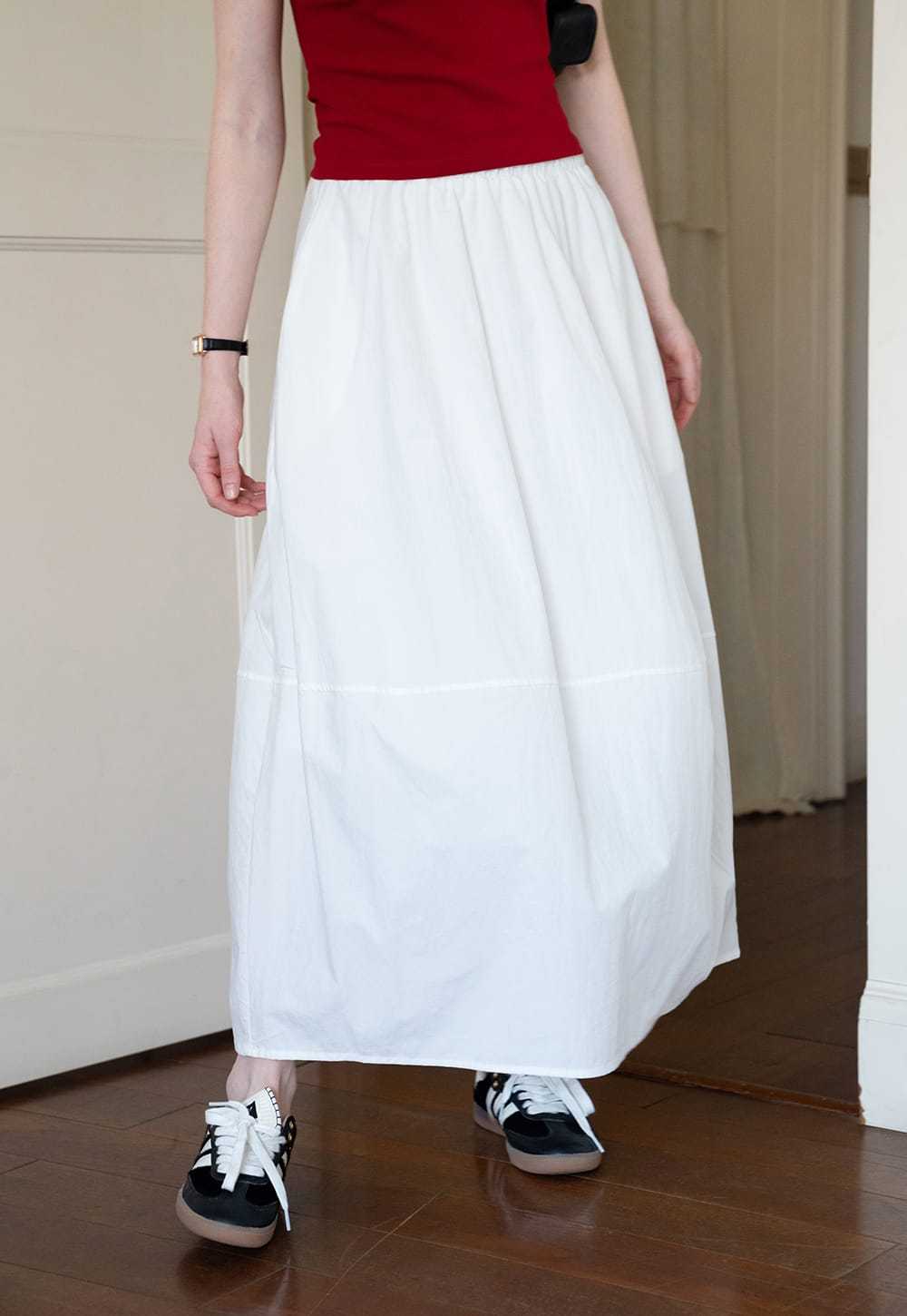Relaxed Fit Summer Long Skirt