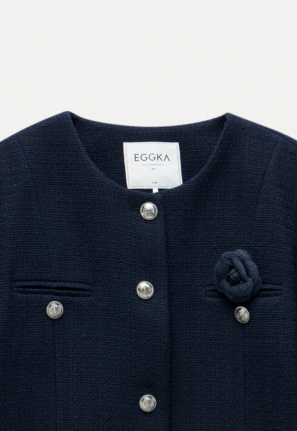 Elegant Boucle Short Jacket for Women