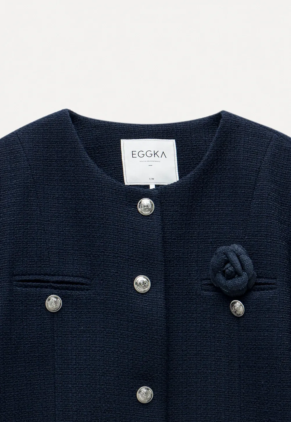 Elegant Boucle Short Jacket for Women