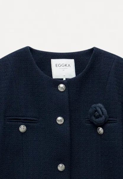 Elegant Boucle Short Jacket for Women