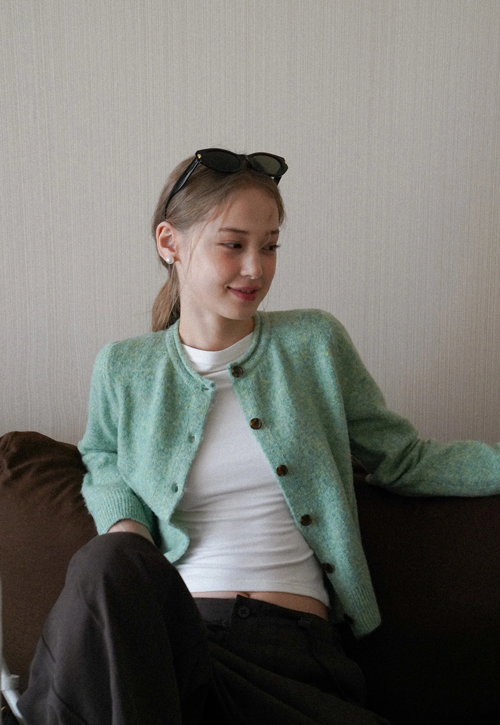 Knit Button Down Cardigan