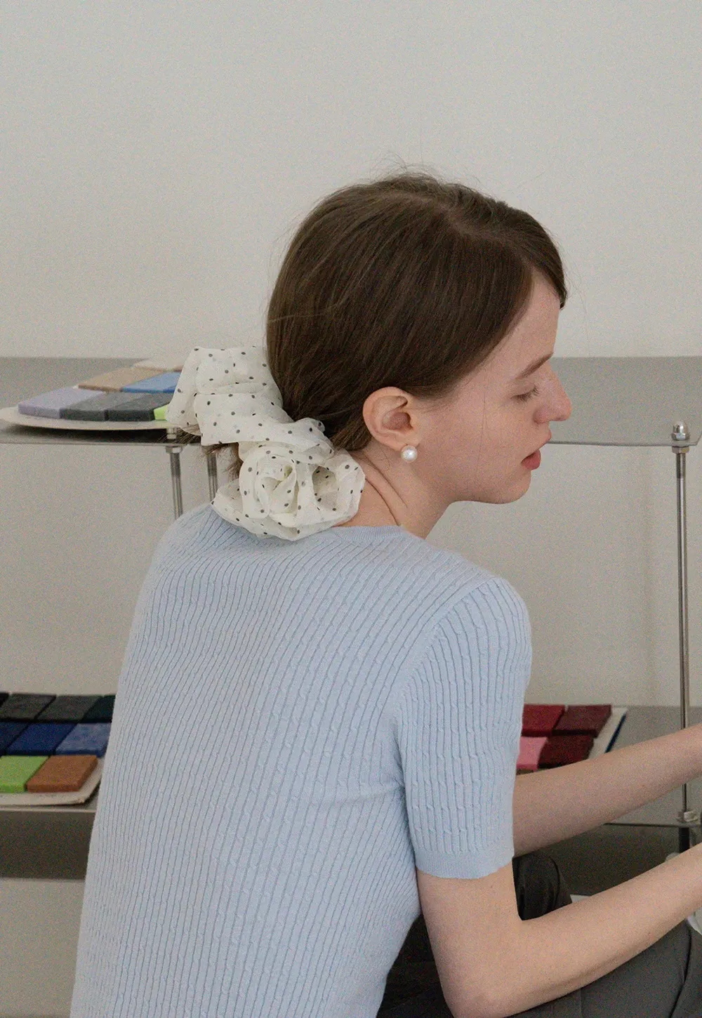 Women’s INS Style Oversized Scrunchie Hair Tie