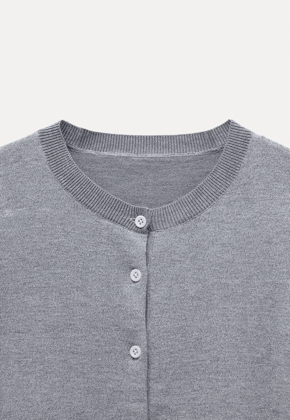 Short Sleeve Knit Cardigan