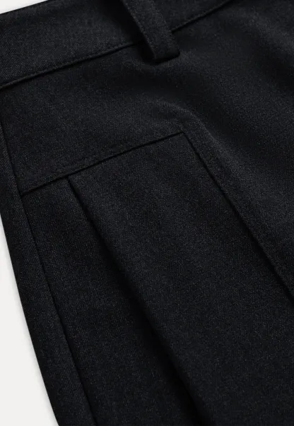 Elegant Office Work Pants Wide Leg High Waist