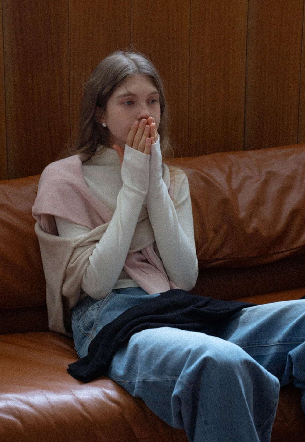 Women’s Slim Fit Knit Turtleneck Top