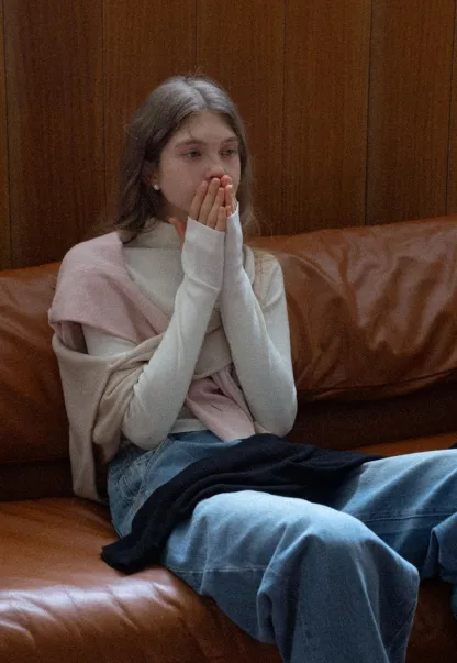 Women’s Slim Fit Knit Turtleneck Top