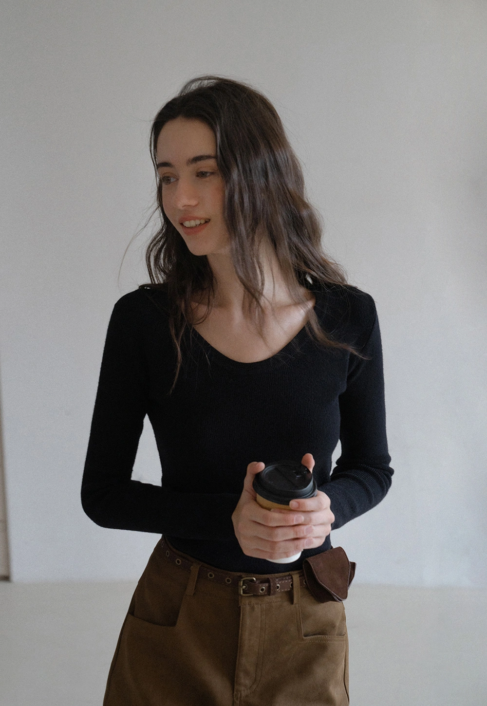 Basic Crew Neck Knit Sweater