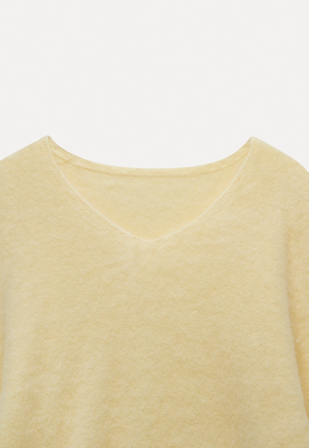 Cozy V-Neck Long Sleeve Sweater