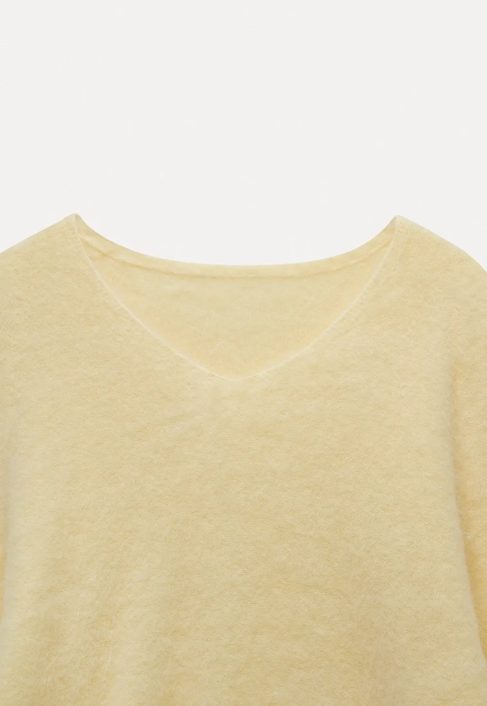 Cozy V-Neck Long Sleeve Sweater