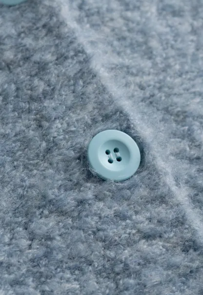 Women Warm Fuzzy Knit Cardigan