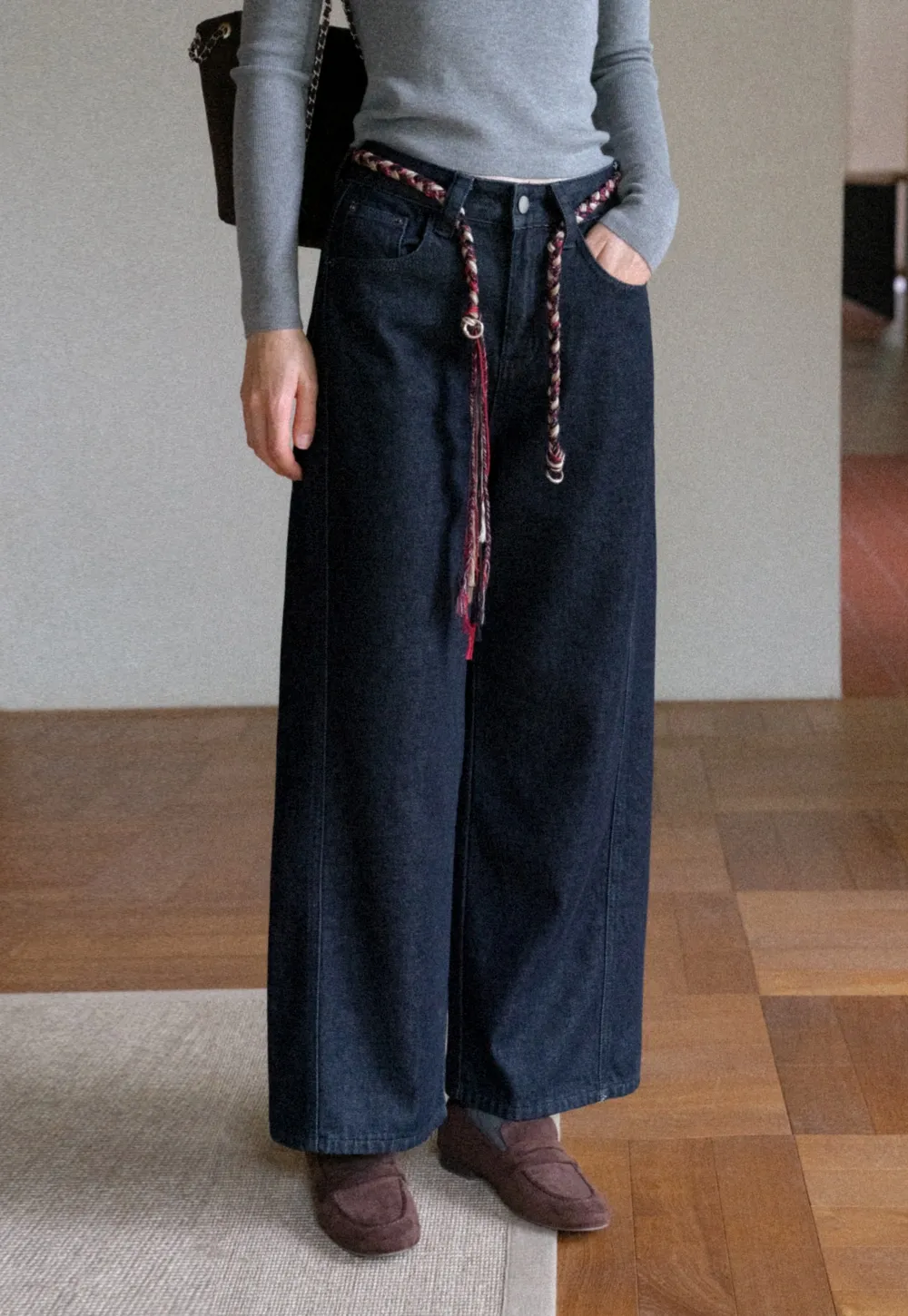 High Waist Wide Leg Jeans