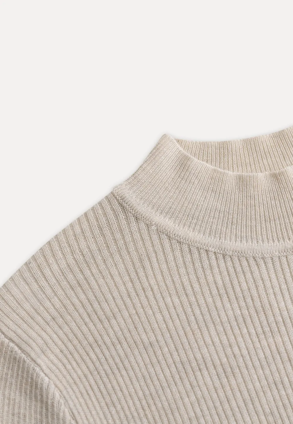 Women’s Ribbed Knit Turtleneck Sweater Top