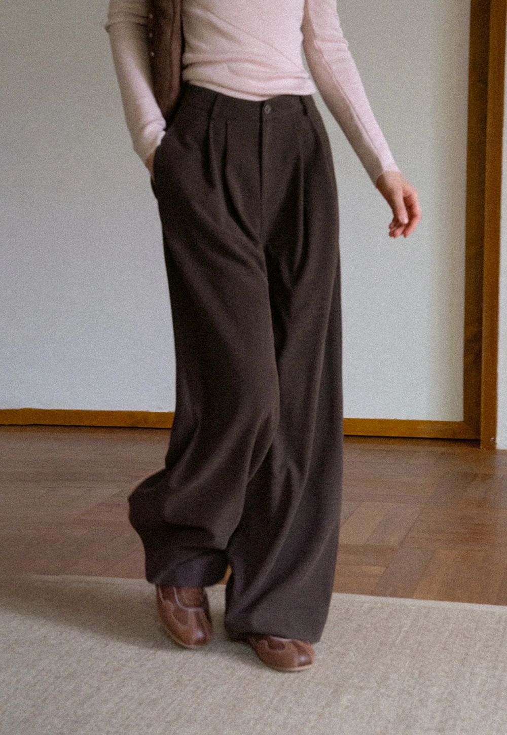 High Waist Wide Leg Pants