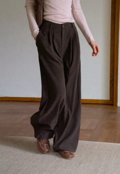 High Waist Wide Leg Pants