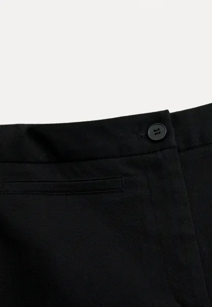 Women High Waist Slim Fit Trousers Minimalist Style