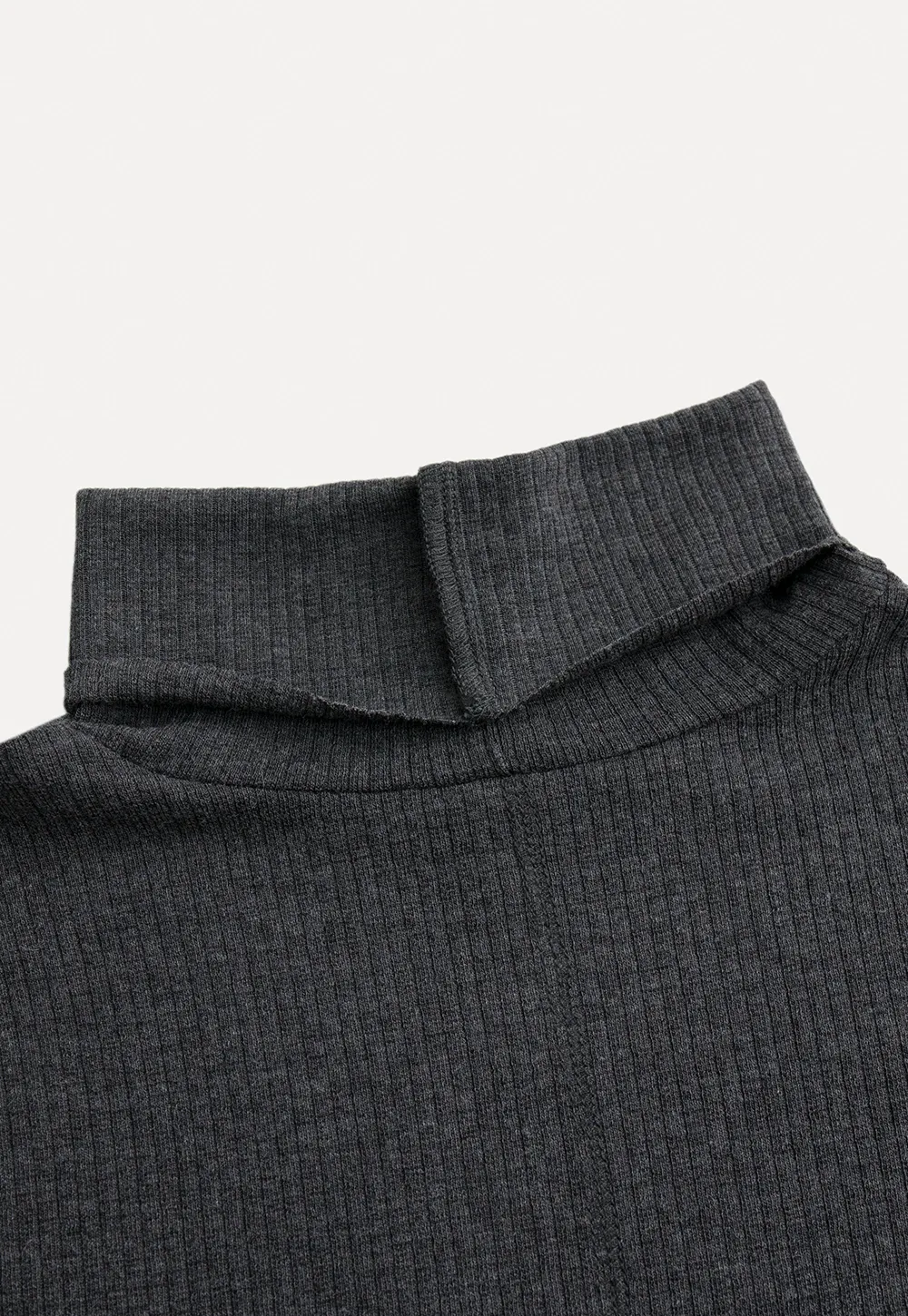 Women Soft Knit Turtleneck Slim Fit Shirt