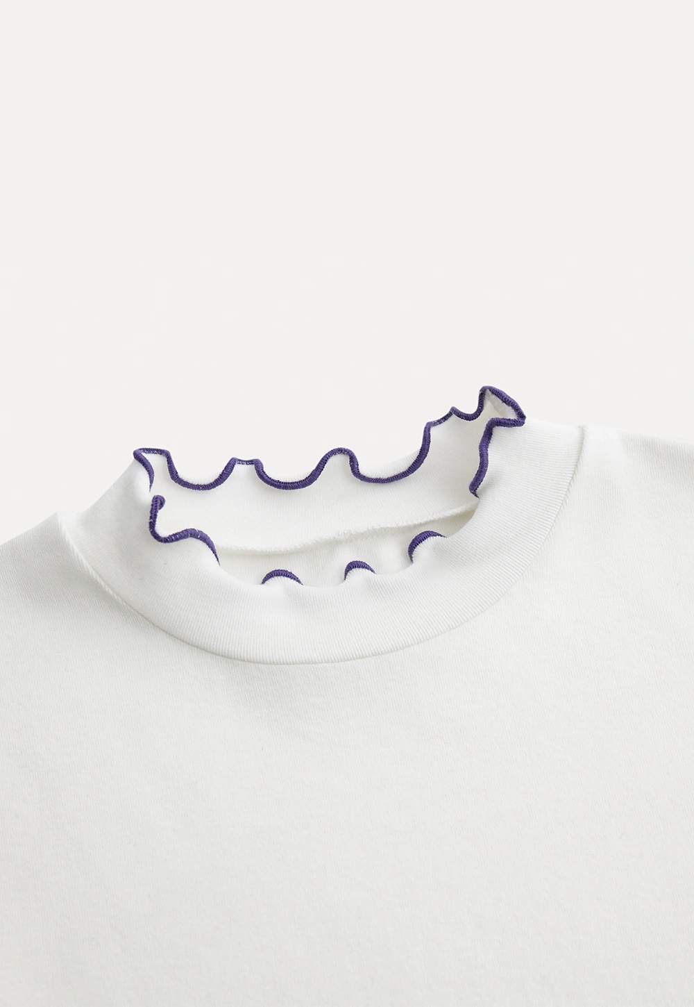 Women Mock Neck Slim Fit Basic Long SleeveTee 