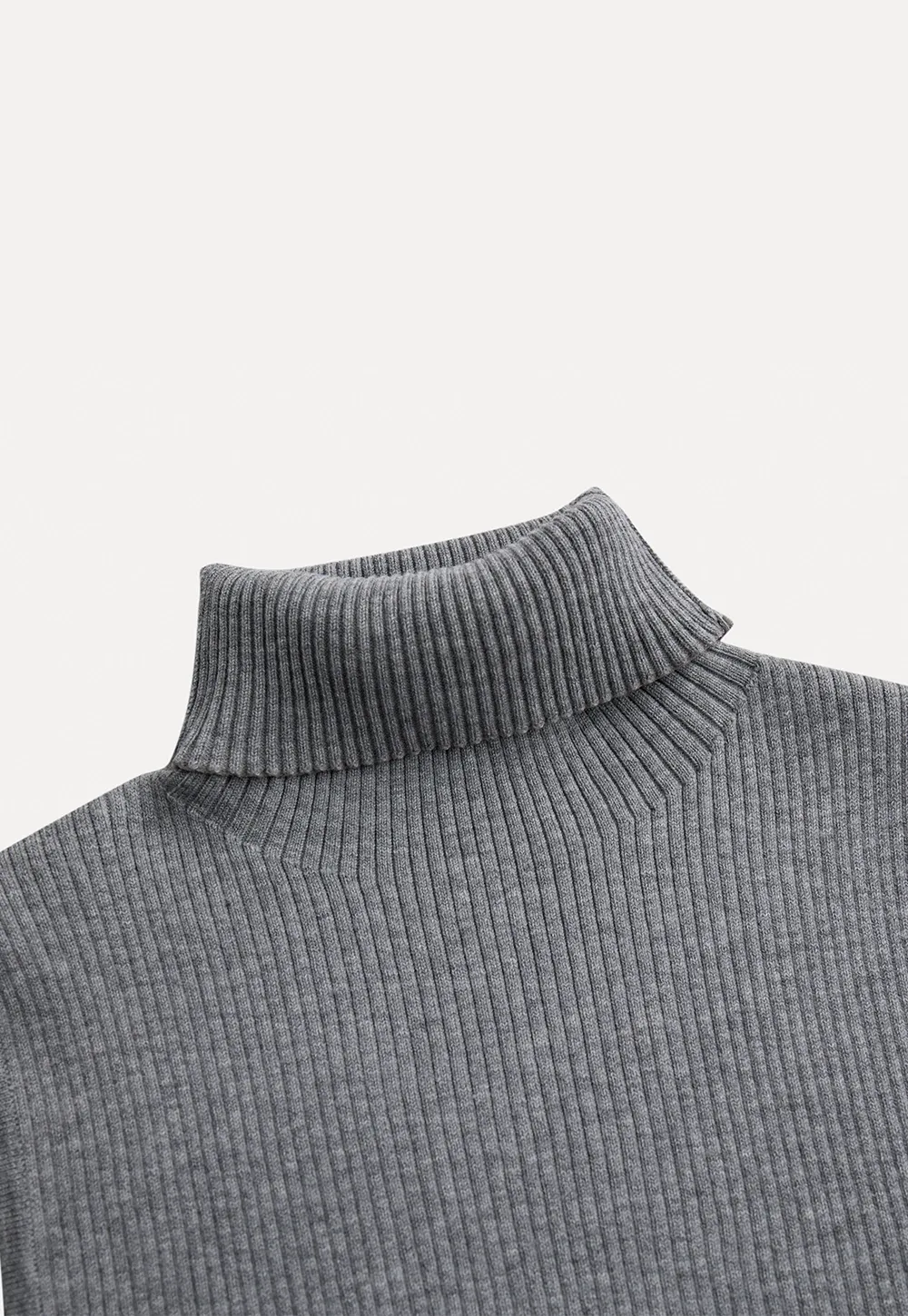 Turtleneck Tank and Long Sleeve Cardigan Set