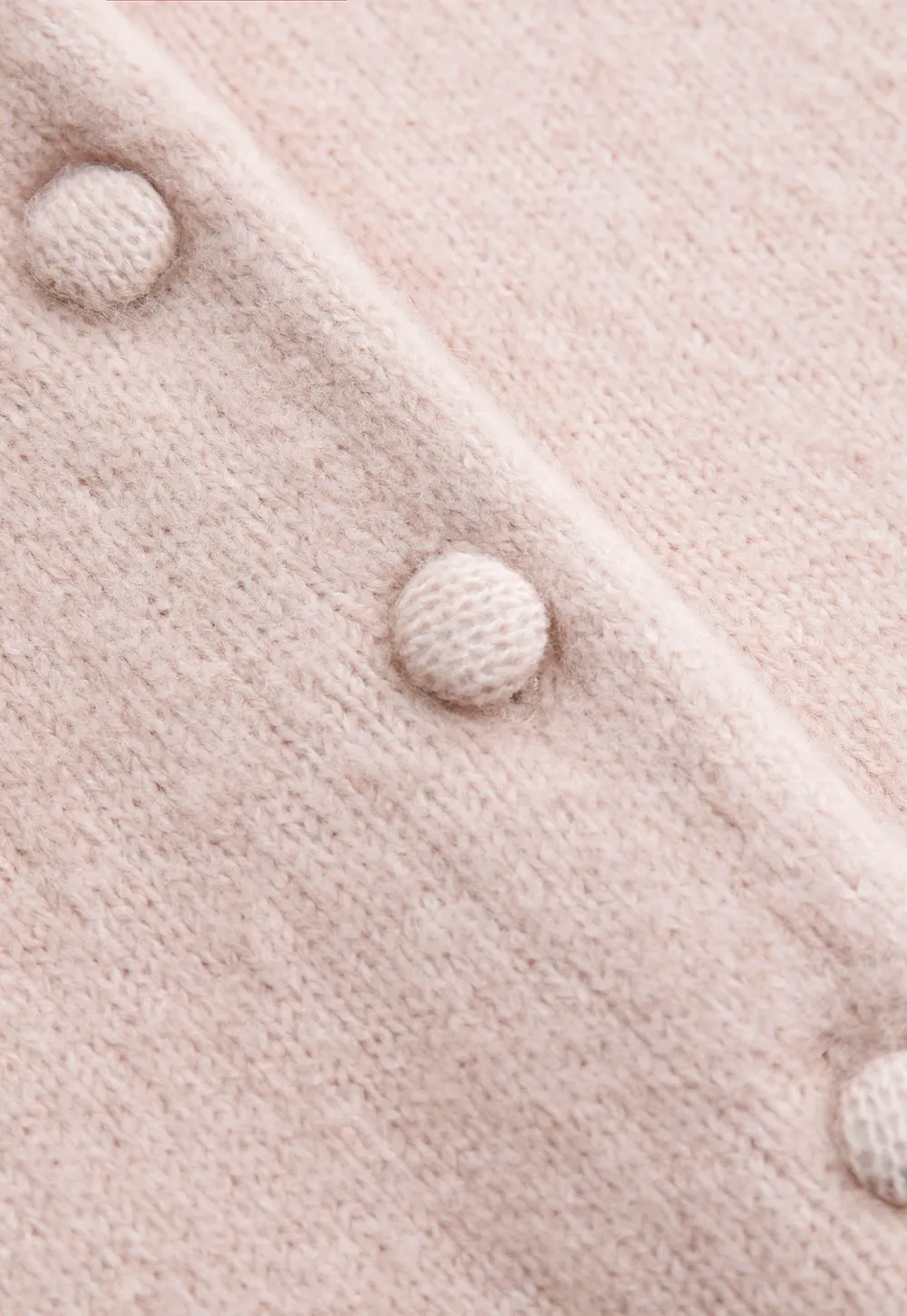 Vintage Style Button Knit Cardigan