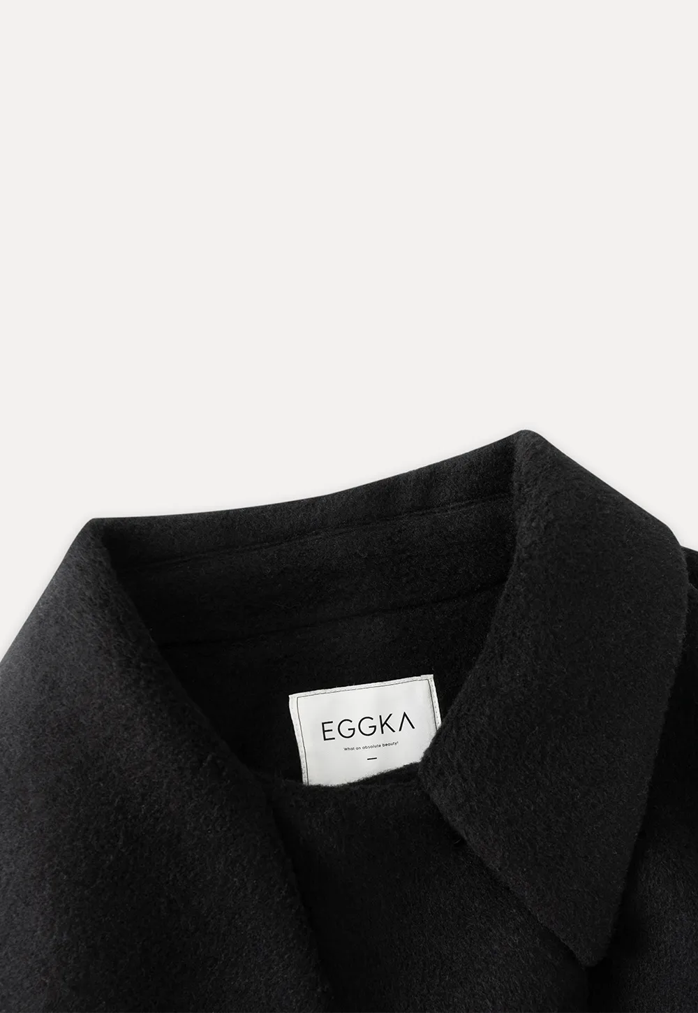 Belted Double Breasted Wool Coat