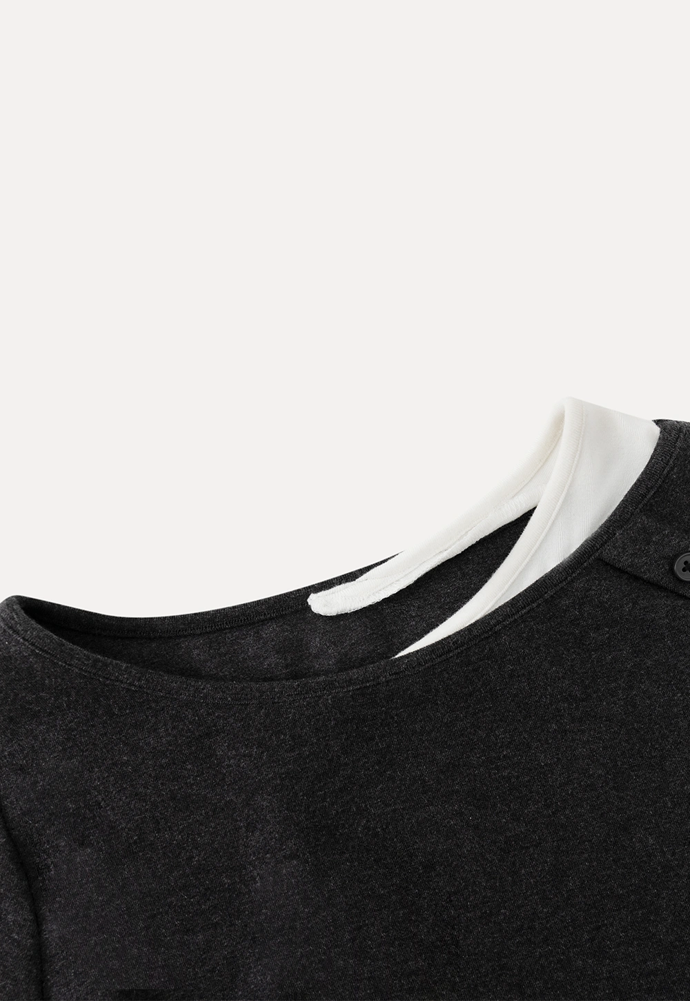 Women Long Sleeve Button Detail Top