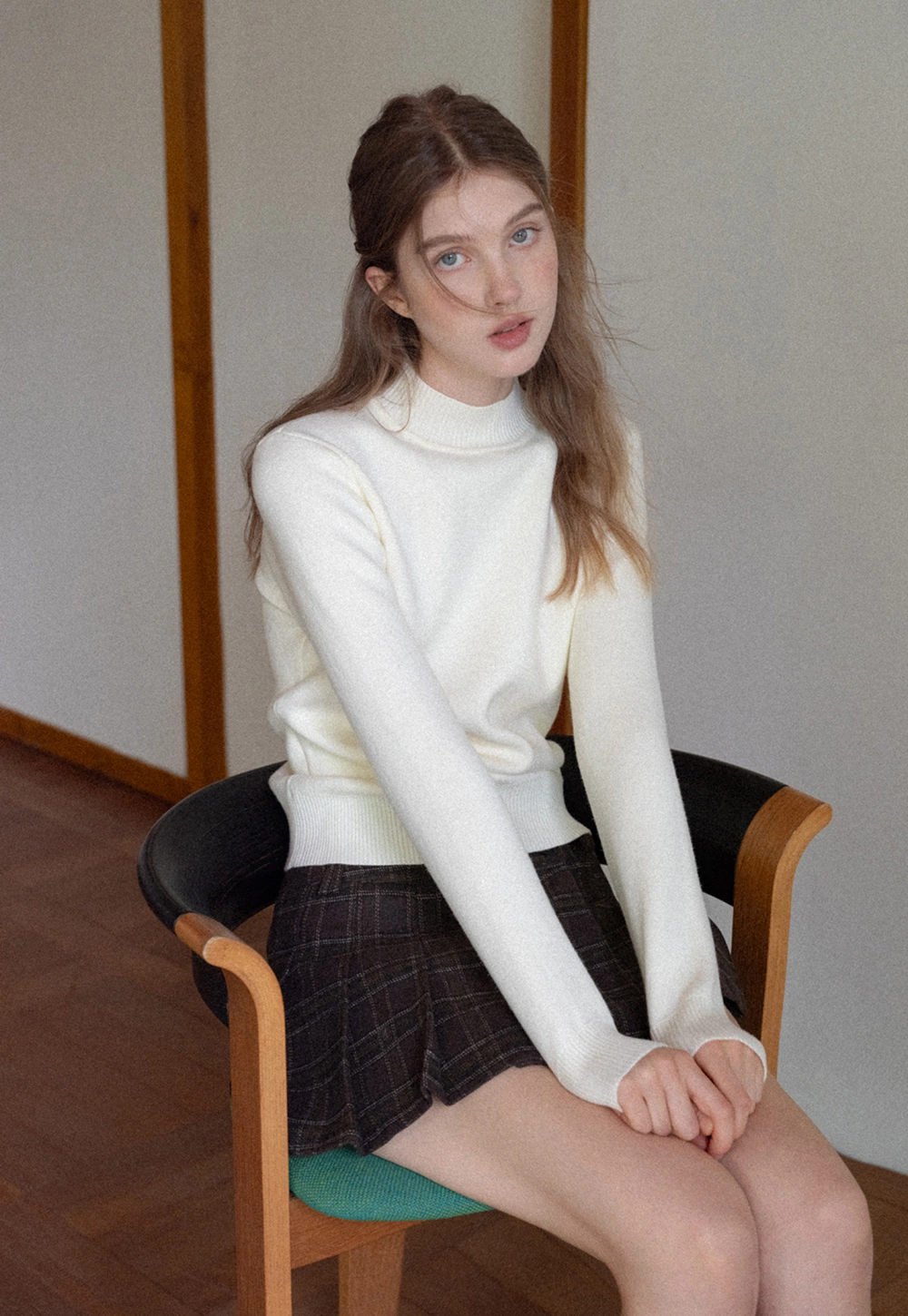 Women’s Soft Fleece-Lined Turtleneck Sweater