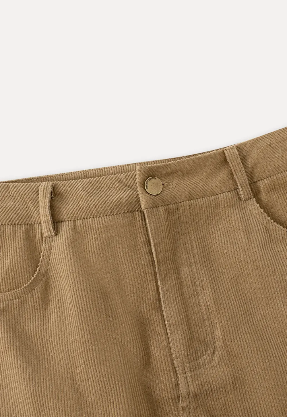 Corduroy A-Line Mini Skirt