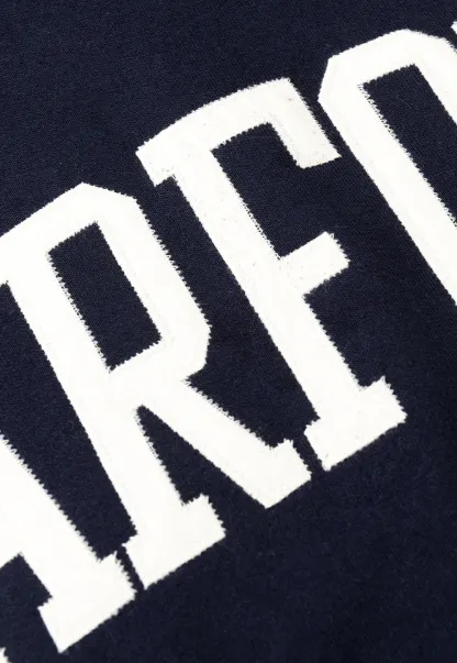 Stylish Hoodie with College Print