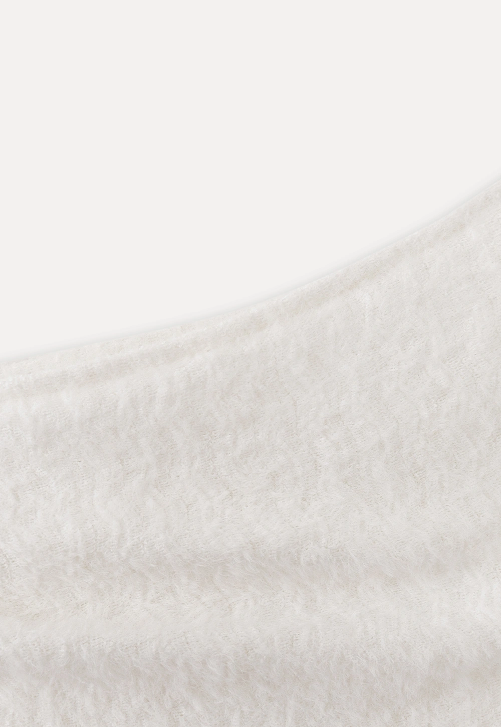 Elegant White Flared Skirt