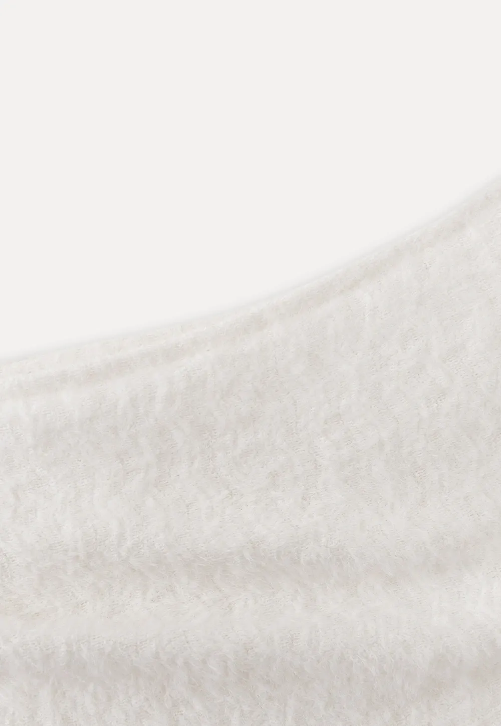 Elegant White Flared Skirt