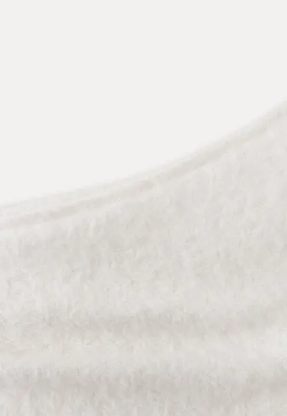 Elegant White Flared Skirt