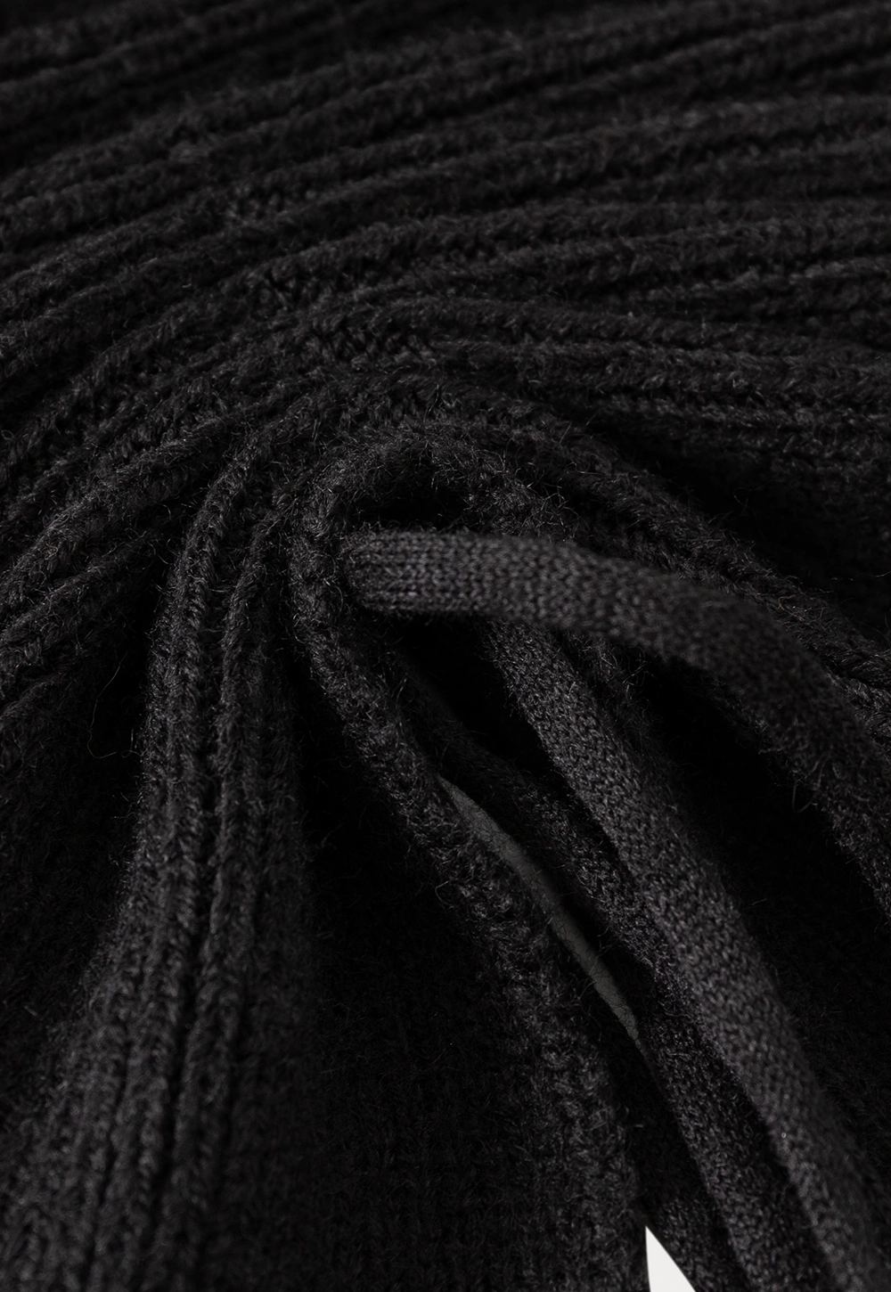 Faux Fur Collar Cable Knit Poncho Sweater for Women