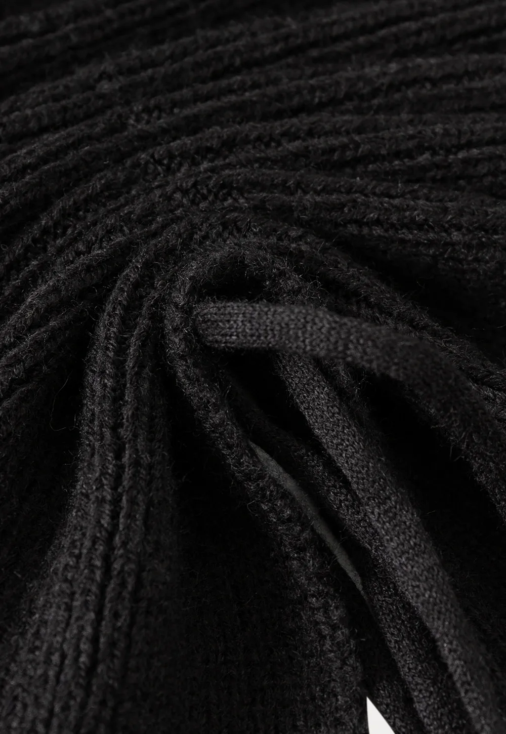 Faux Fur Collar Cable Knit Poncho Sweater for Women