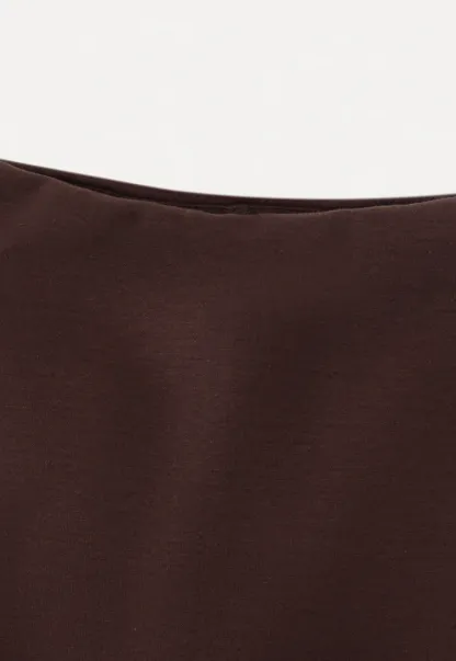 Women High Waist Wide Leg Skirted Lounge Pants