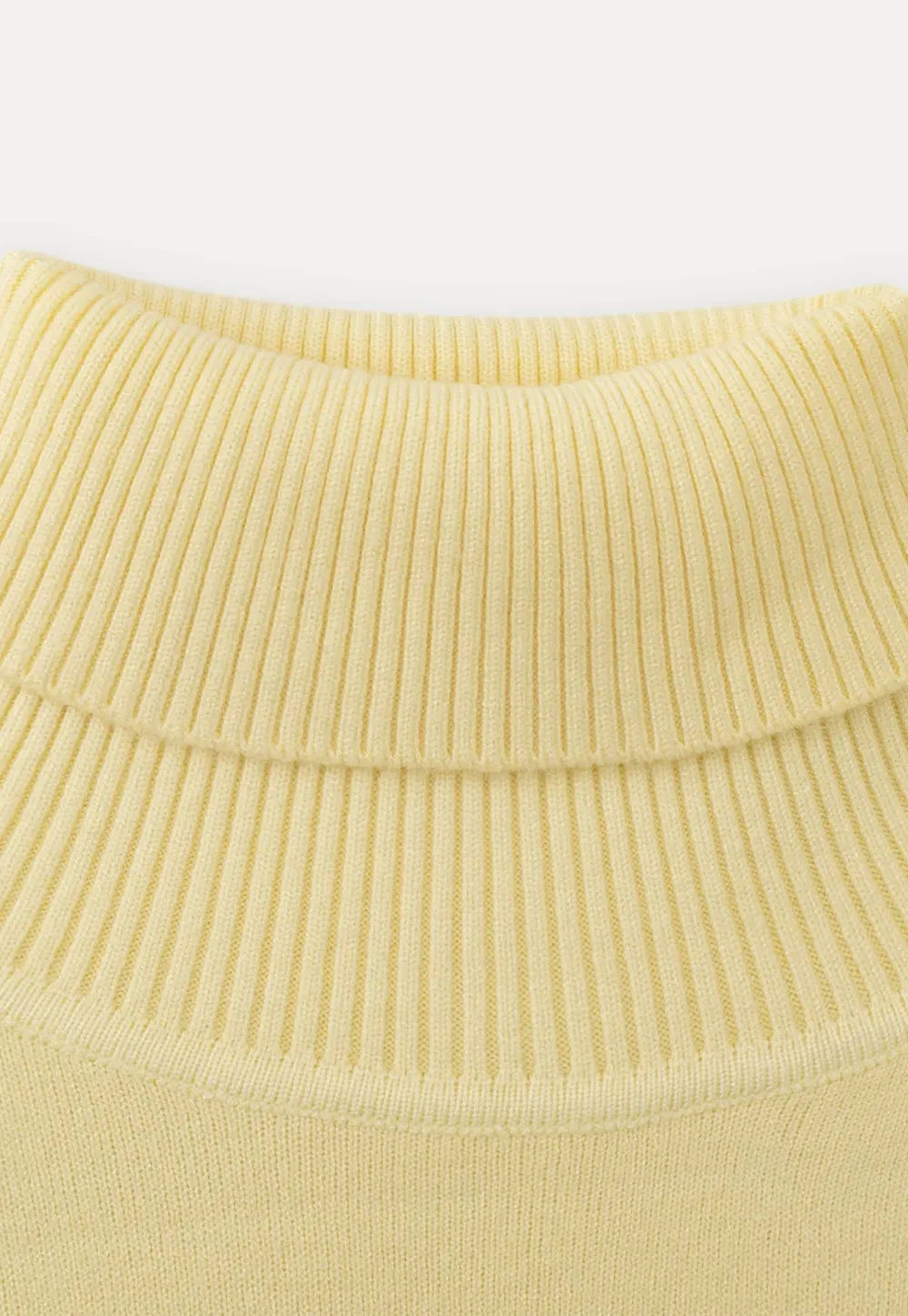 Soft Ribbed Turtleneck Sweater