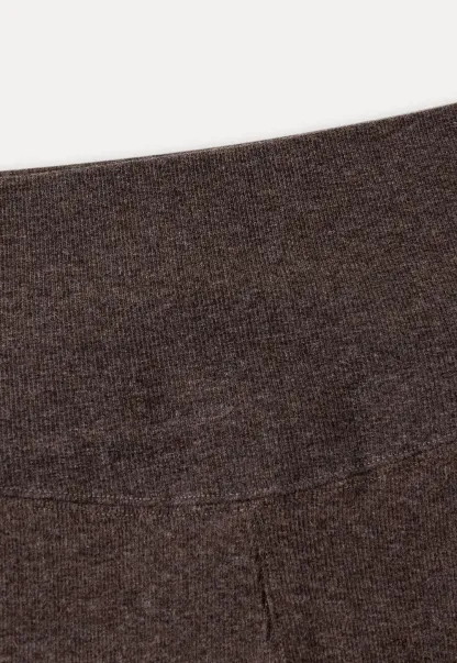 Soft Knit High-Waist Lounge Pants