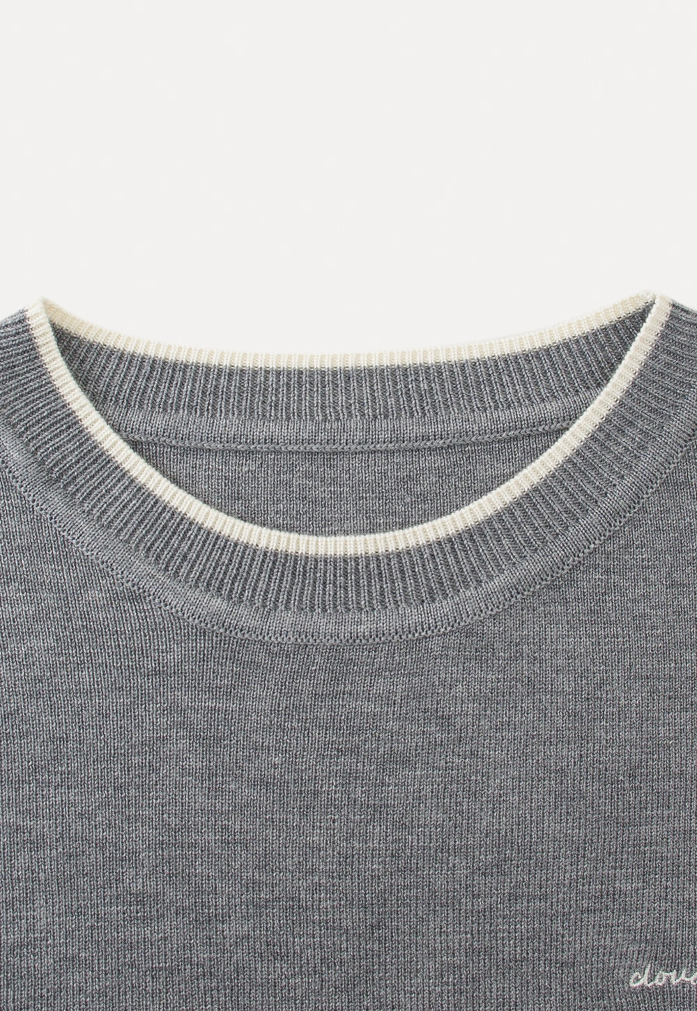 Women Long Sleeve Crop Knit Top