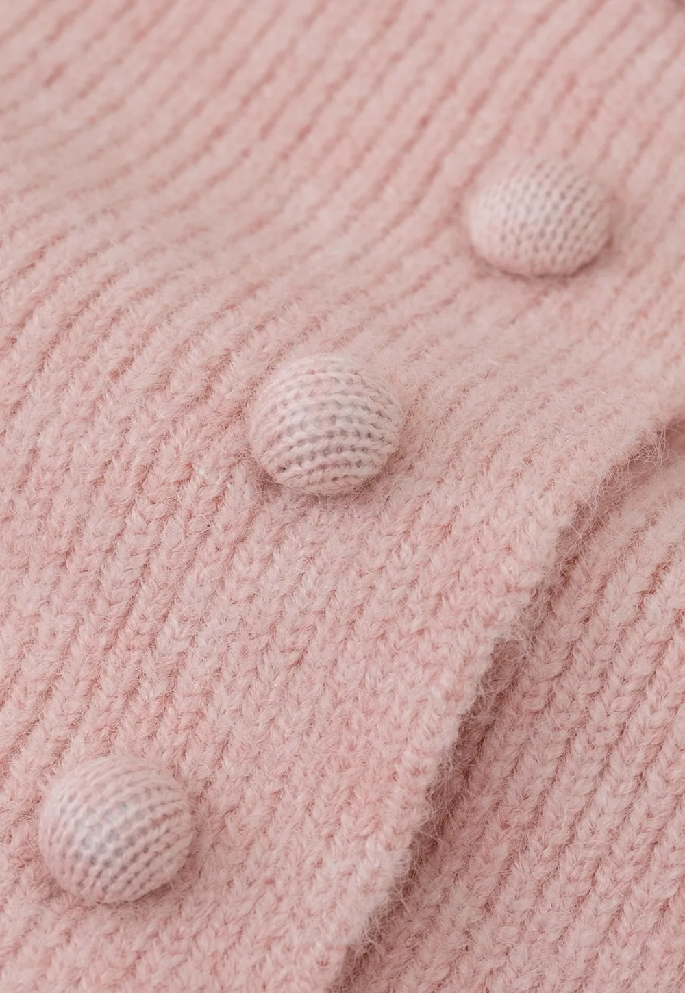 Elegant Pleated Skirt Dress with Knit Cardigan